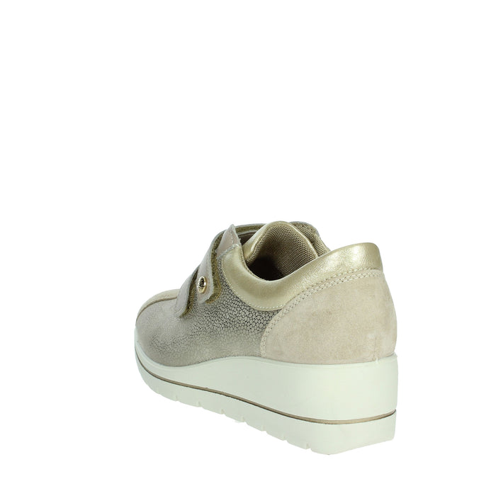 Imac Donna Sneakers bassa 755780 Beige/Oro