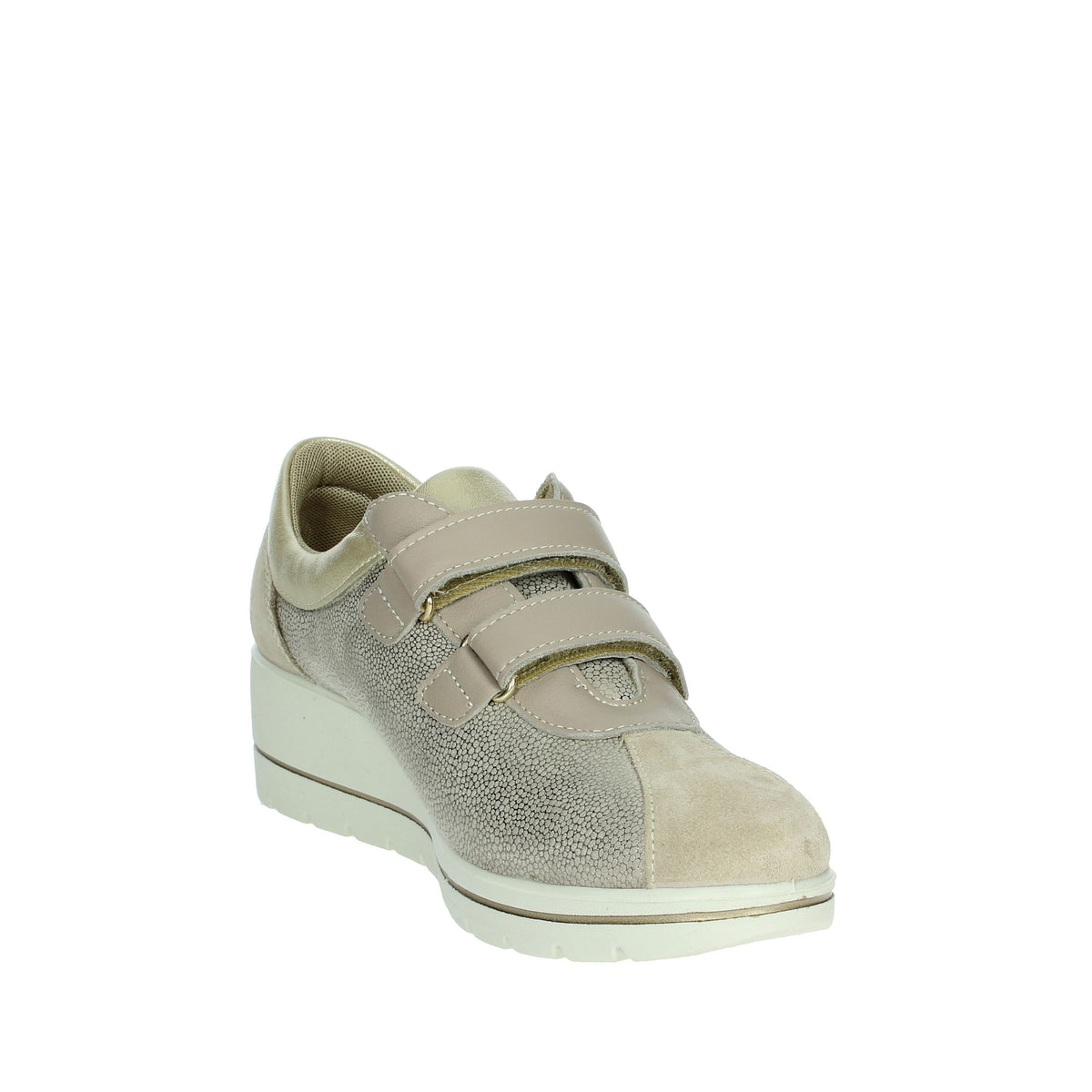 Imac Donna Sneakers bassa 755780 Beige/Oro