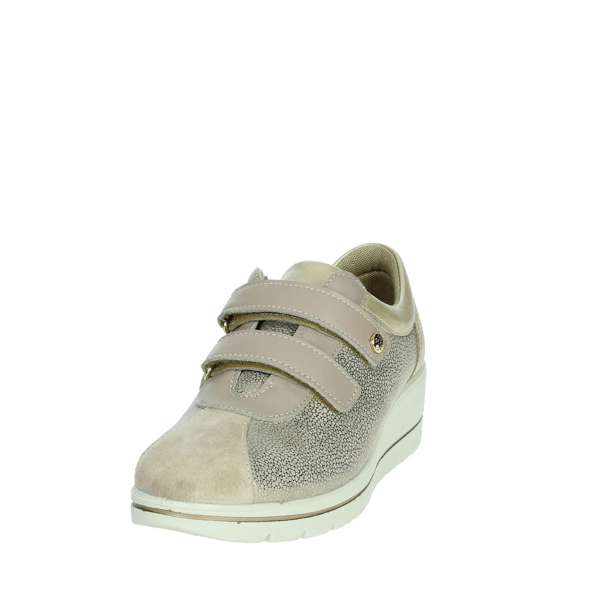 Imac Donna Sneakers bassa 755780 Beige/Oro