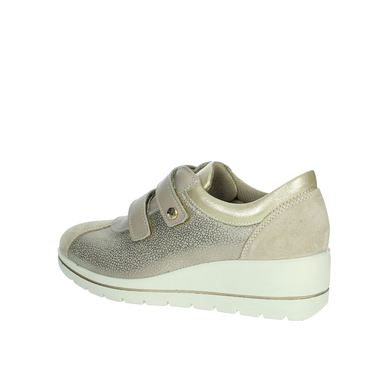 Imac Donna Sneakers bassa 755780 Beige/Oro