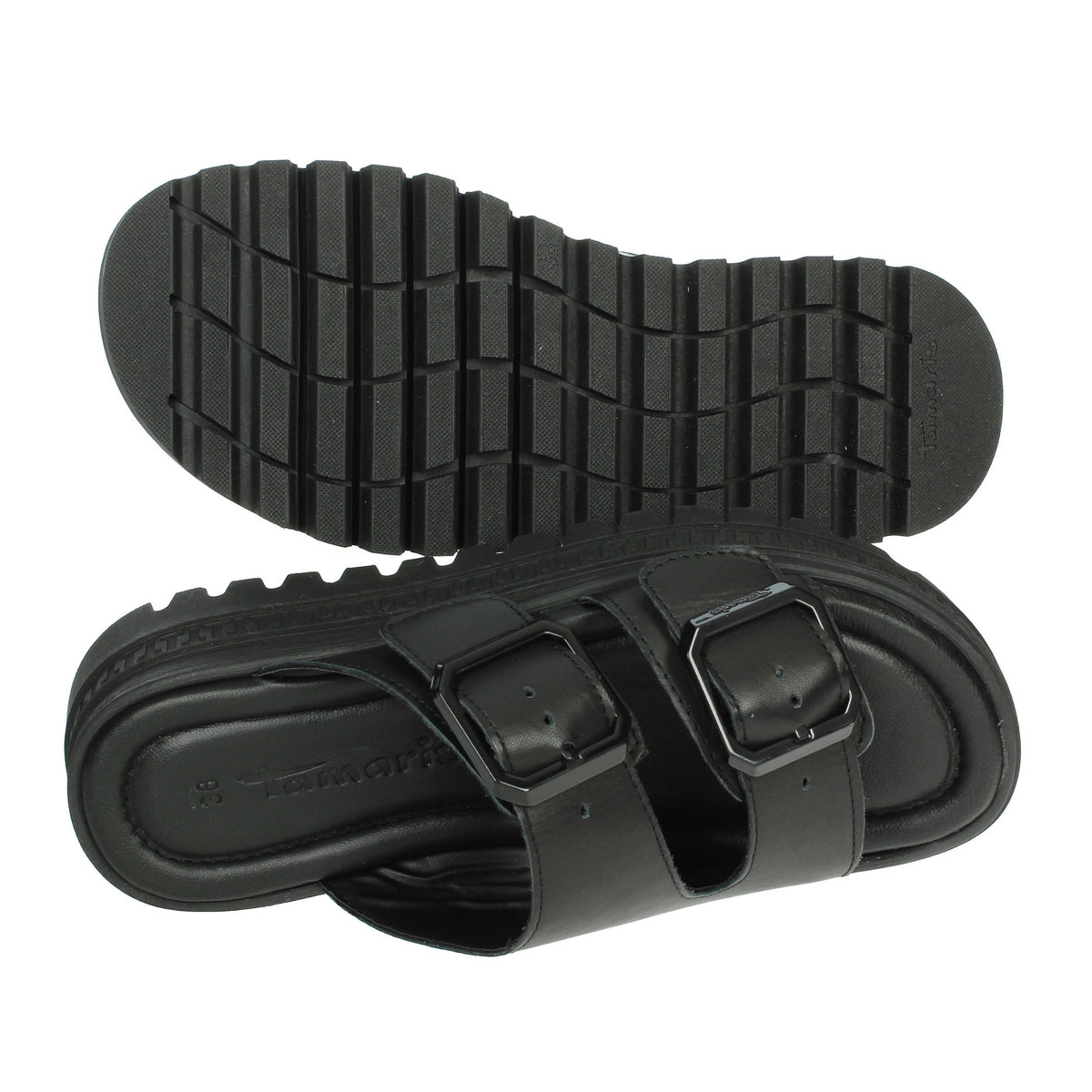 Tamaris Donna Ciabatte basse 1-27202-44 Nero