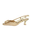 Gold & Gold Damen Slingback GP827 Kamel