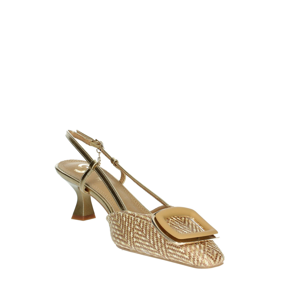 GOLD & GOLD Donna Slingback GP827 Cammello