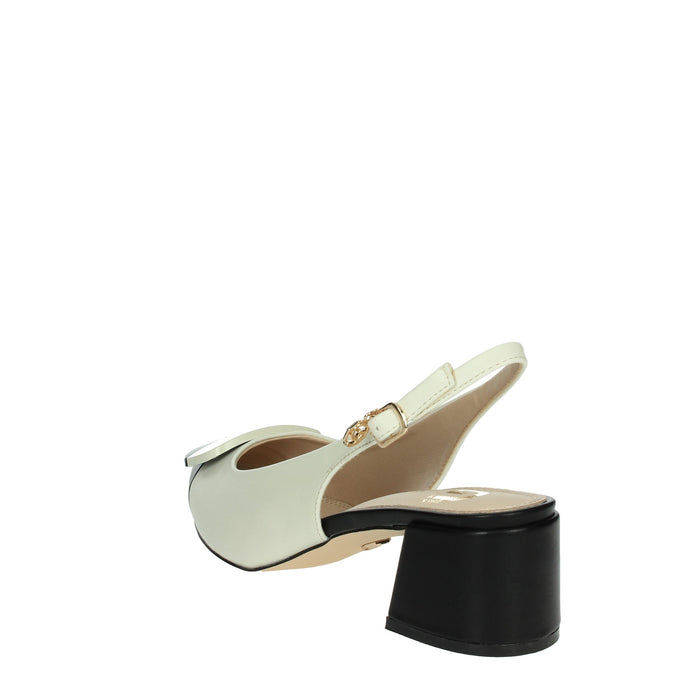 GOLD & GOLD Donna Slingback GD269 Nero/Beige