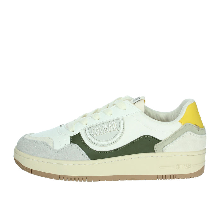COLMAR Uomo Sneakers bassa AUSTIN BRIEF 103 Bianco/Verdone