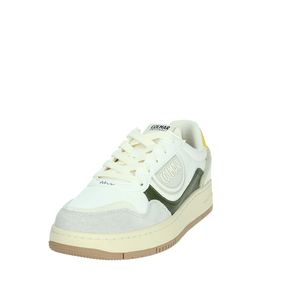 COLMAR Uomo Sneakers bassa AUSTIN BRIEF 103 Bianco/Verdone