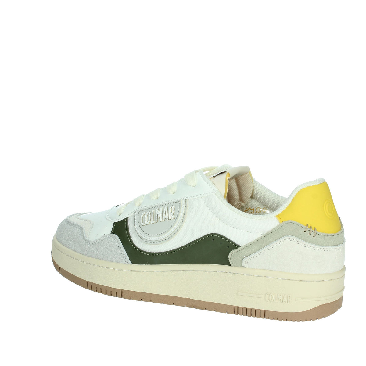 COLMAR Uomo Sneakers bassa AUSTIN BRIEF 103 Bianco/Verdone