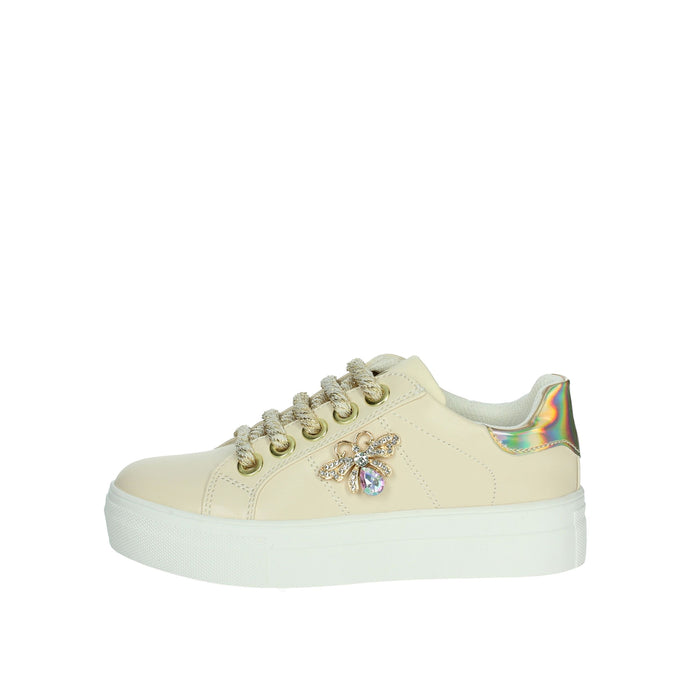 ASSO Bambine e ragazze Sneakers bassa AG-17042 Beige
