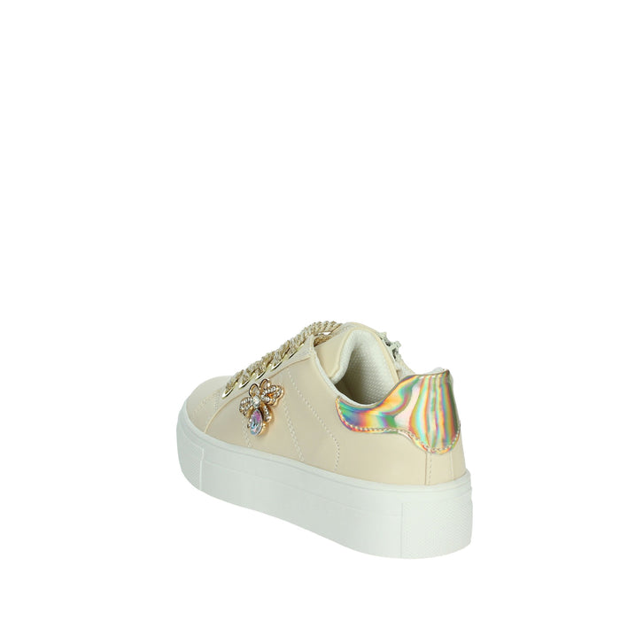 ASSO Bambine e ragazze Sneakers bassa AG-17042 Beige