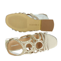 GIOSEPPO Donna Sandali bassi 75455 Platino