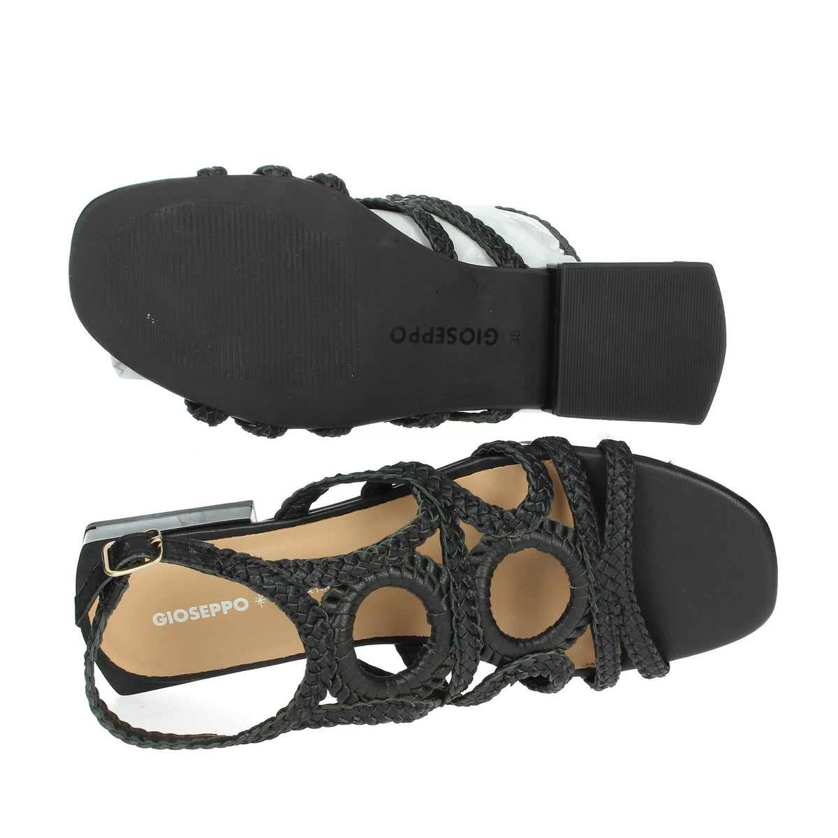 GIOSEPPO Donna Sandali bassi 75455 Nero