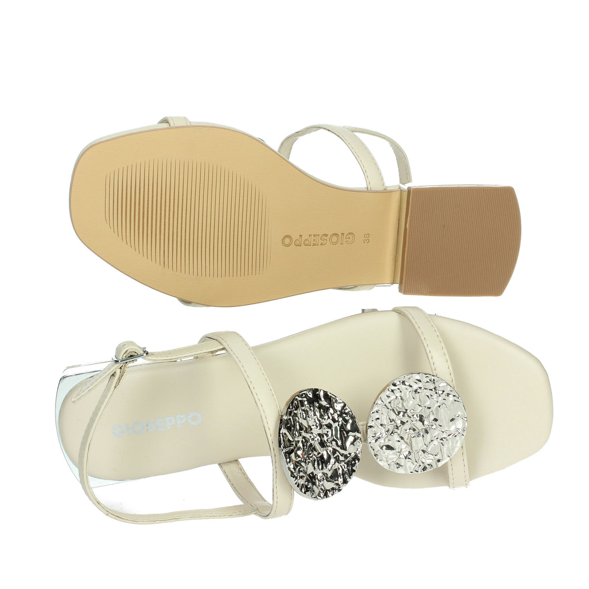 GIOSEPPO Donna Sandali bassi 72364 Panna