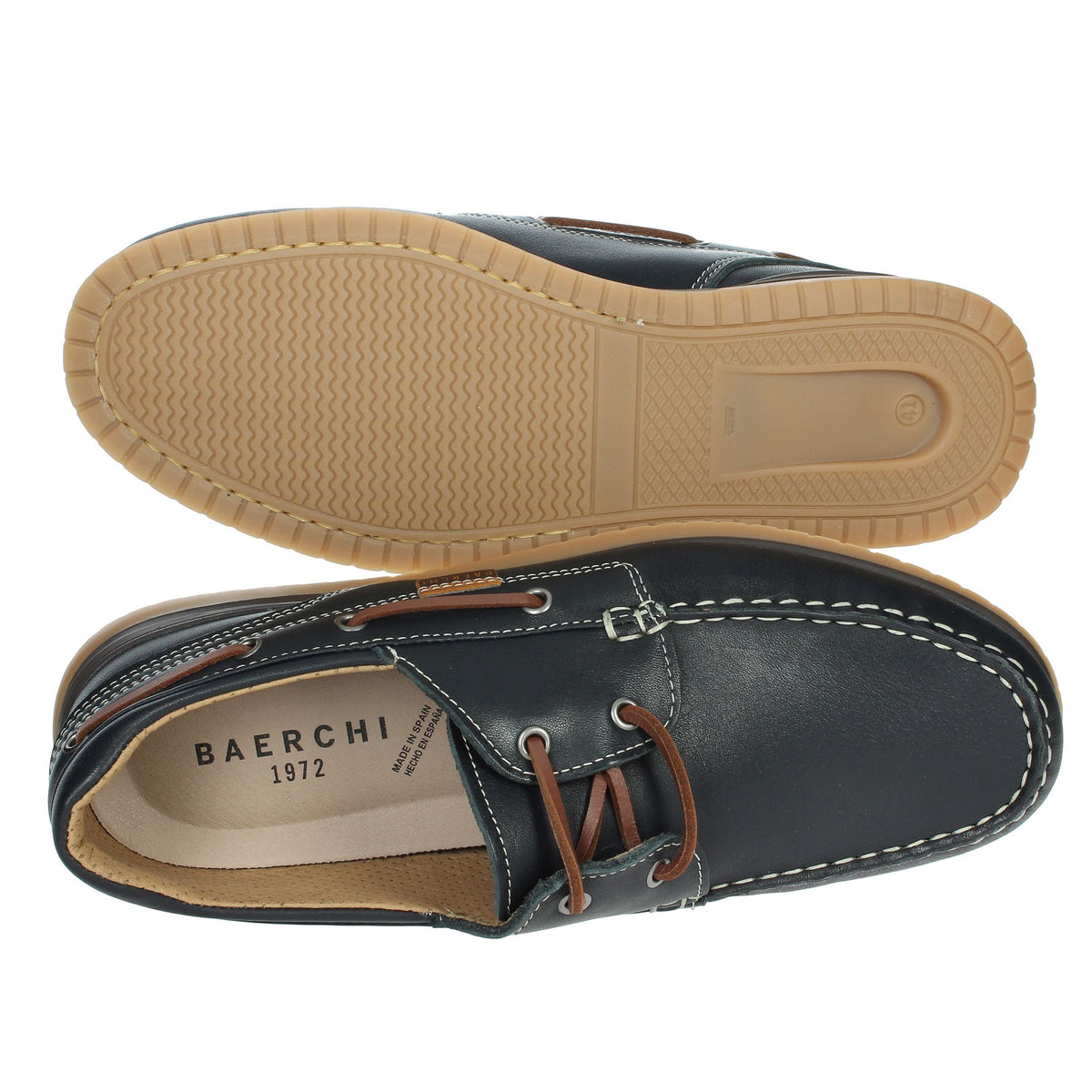 BAERCHI Uomo Stringata 3150 Blu