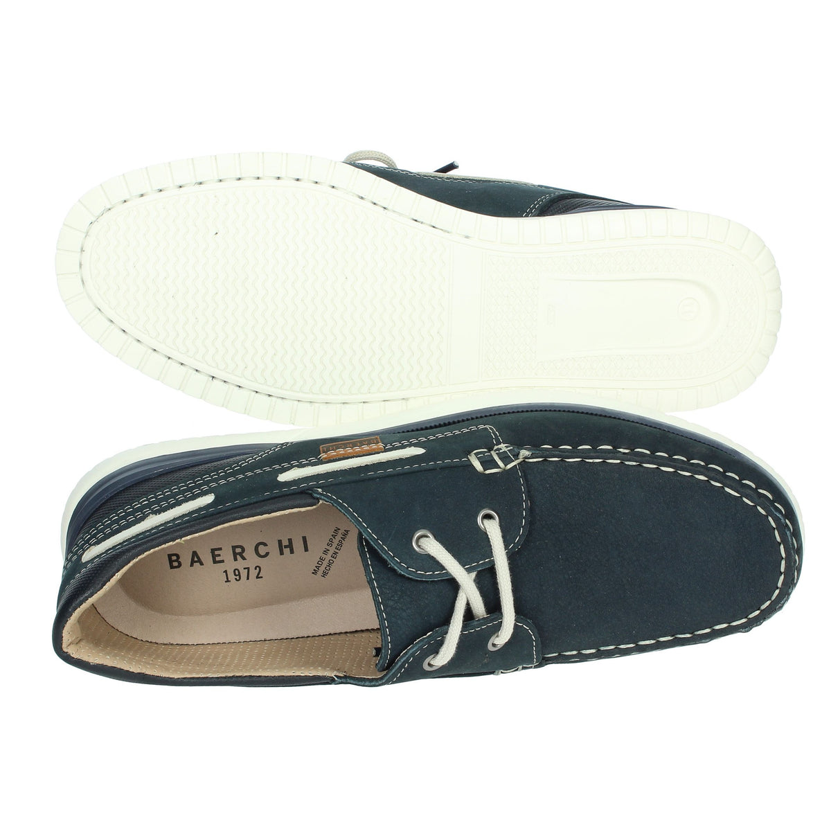 BAERCHI Uomo Stringata 3100 Blu