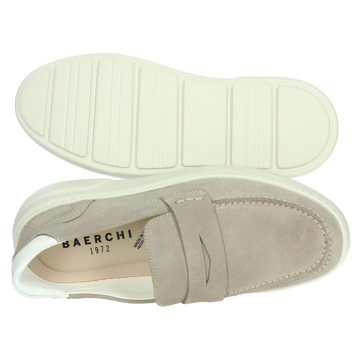 BAERCHI Uomo Mocassino 3682 Beige