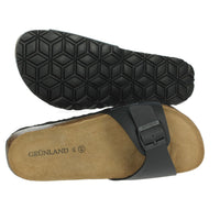 GRUNLAND Uomo Ciabatte basse CB0672-40 Nero