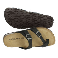 GRUNLAND Uomo Infradito CB1561-40 Nero
