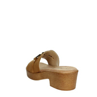 CINZIA SOFT Donna Ciabatte con tacco NG8977 Cuoio