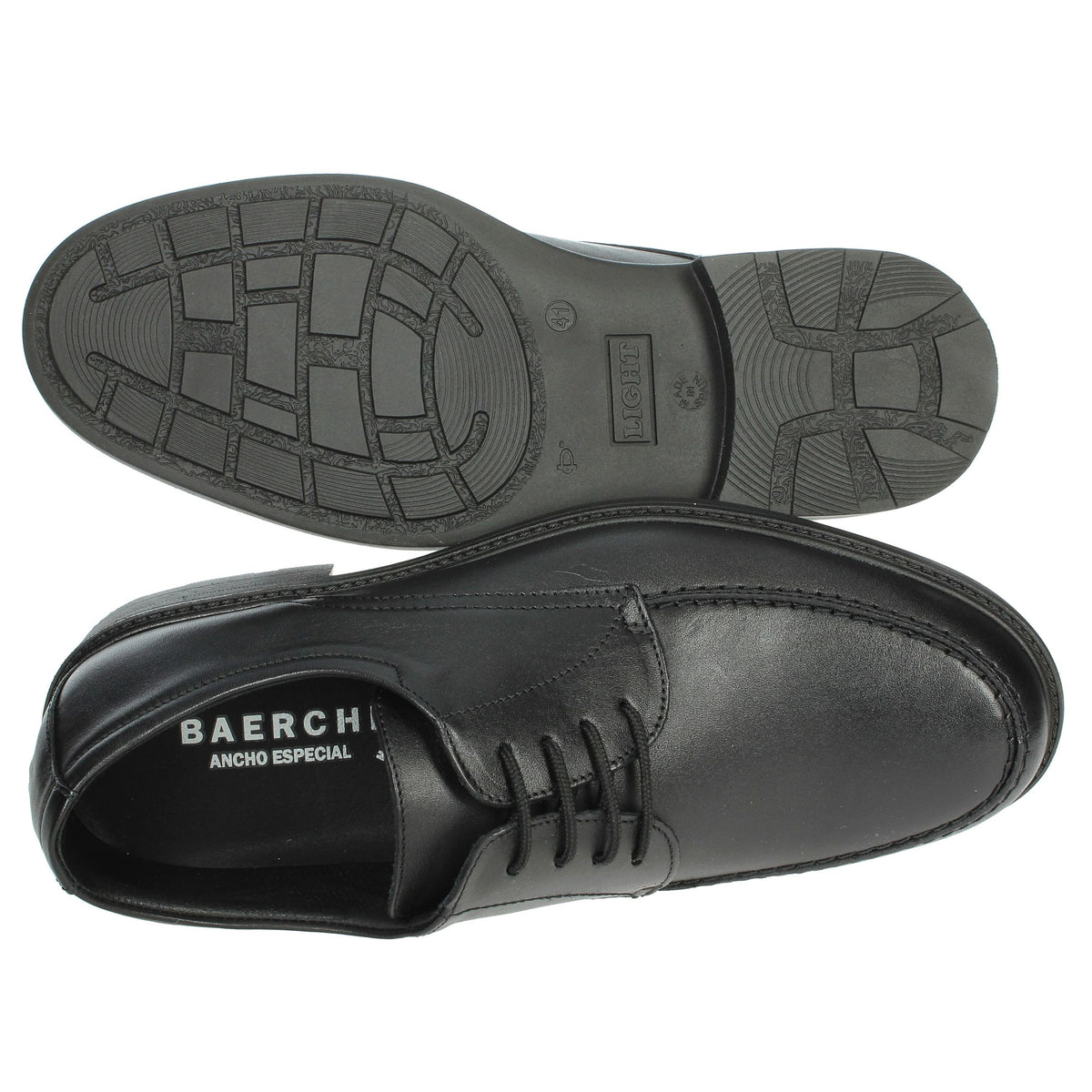 BAERCHI Uomo Stringata 1802 Nero