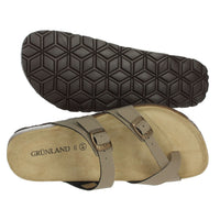 GRUNLAND Uomo Infradito CB1561-40 Tortora