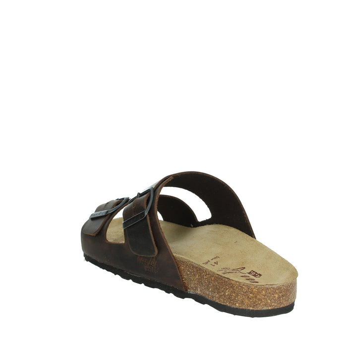 FREE LIFE Uomo Ciabatte basse 1758UFL Marrone