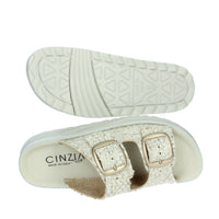 CINZIA SOFT Donna Ciabatte basse GF215B Beige