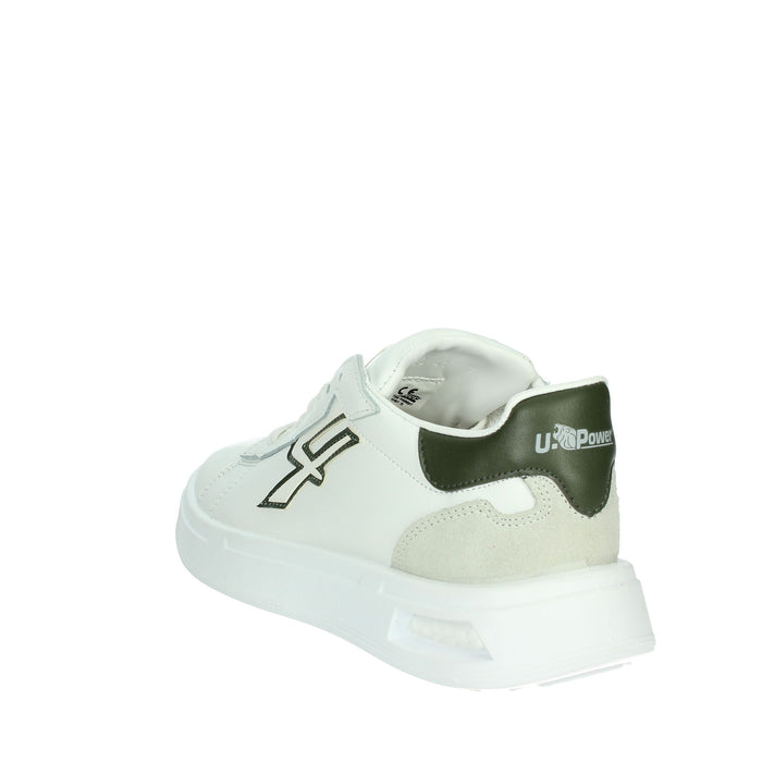 U Power Uomo Sneakers bassa UB20059 Bianco/Verdone