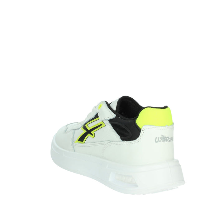 U Power Uomo Sneakers bassa UB20119 Bianco/Nero
