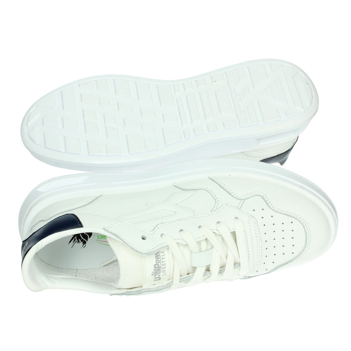 U Power Uomo Sneakers bassa UB20019 Bianco/Blu
