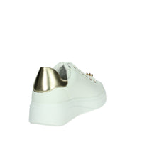 Valleverde Donna Sneakers bassa 35103 Bianco/Oro