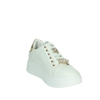 Valleverde Donna Sneakers bassa 35103 Bianco/Oro