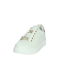 Valleverde Donna Sneakers bassa 35103 Bianco/Oro