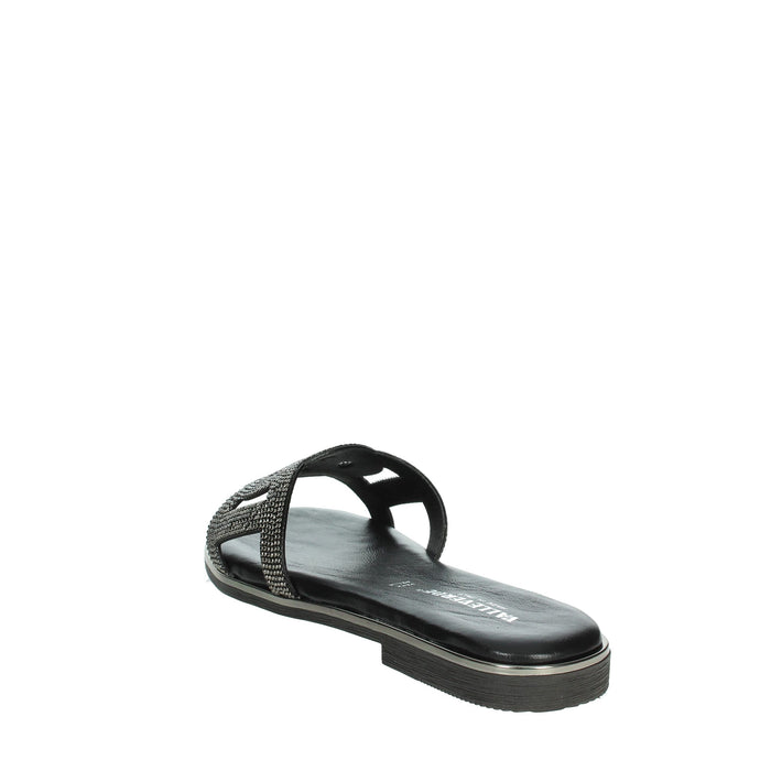 Valleverde Donna Ciabatte basse 32030 Nero