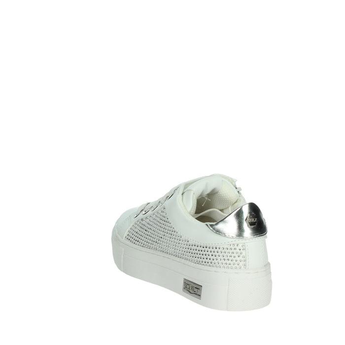 Cult Bambine e ragazze Sneakers bassa T-161 Bianco