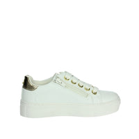 Cult Bambine e ragazze Sneakers bassa T-162 Bianco/Oro