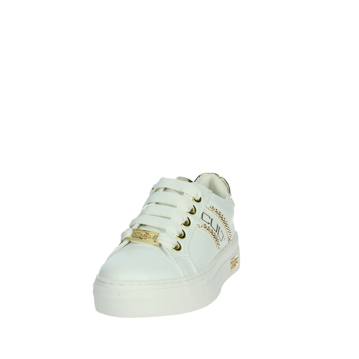 Cult Bambine e ragazze Sneakers bassa T-162 Bianco/Oro