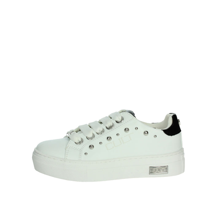 Cult Bambine e ragazze Sneakers bassa T-164 Bianco/Nero