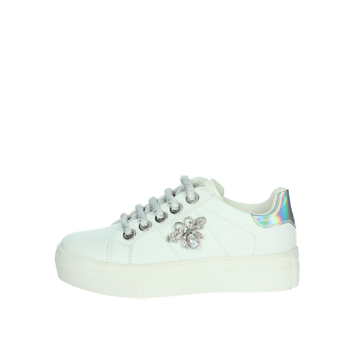 ASSO Bambine e ragazze Sneakers bassa AG-17042 Bianco