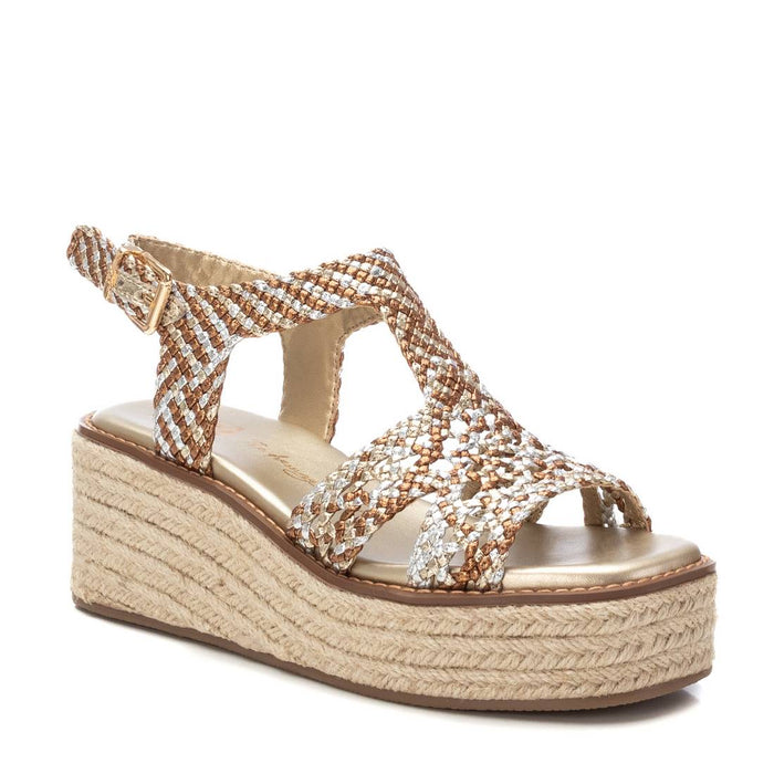 Xti Donna Sandali con zeppa 143942 Oro