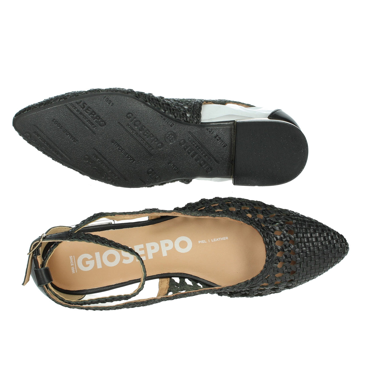 GIOSEPPO Donna Ballerine 62109 Nero