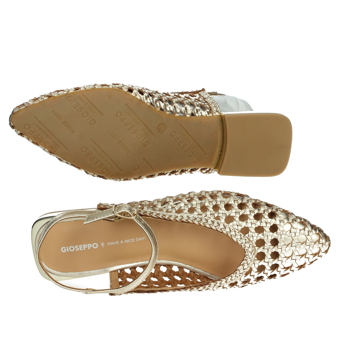 GIOSEPPO Donna Ballerine 75448 Oro