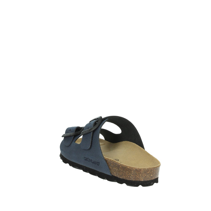 GRUNLAND Bambini e ragazzi Ciabatte basse CB0714-40 Blu