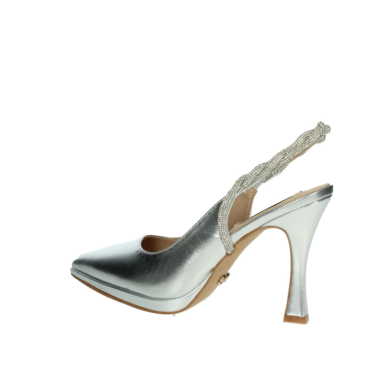 MIABELLE Donna Slingback MB67 Argento