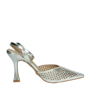 MIABELLE Donna Slingback MB55 Argento
