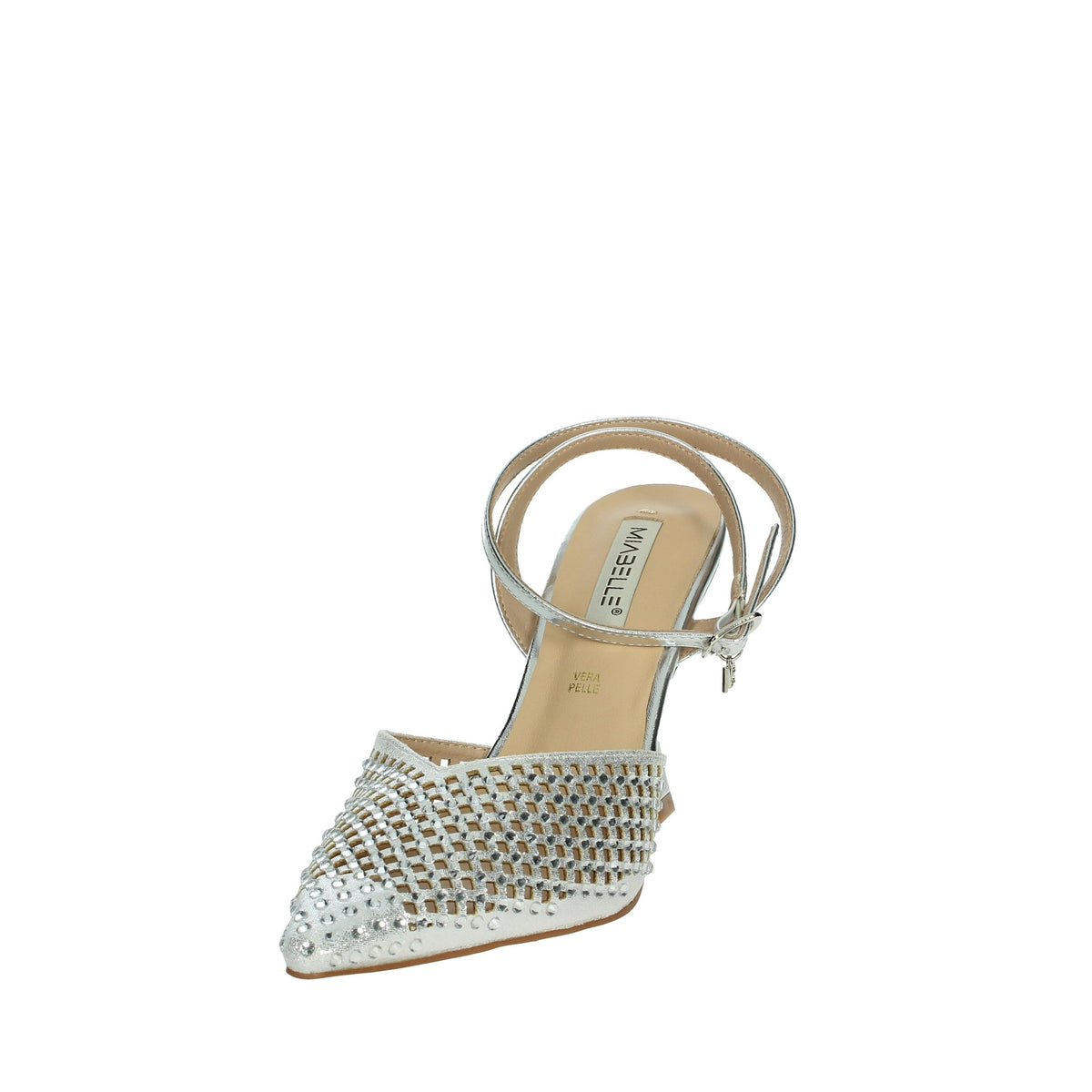 MIABELLE Donna Slingback MB55 Argento