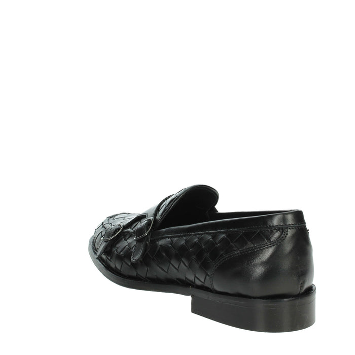 GINO TAGLI Uomo Mocassino A106 INTRE Nero