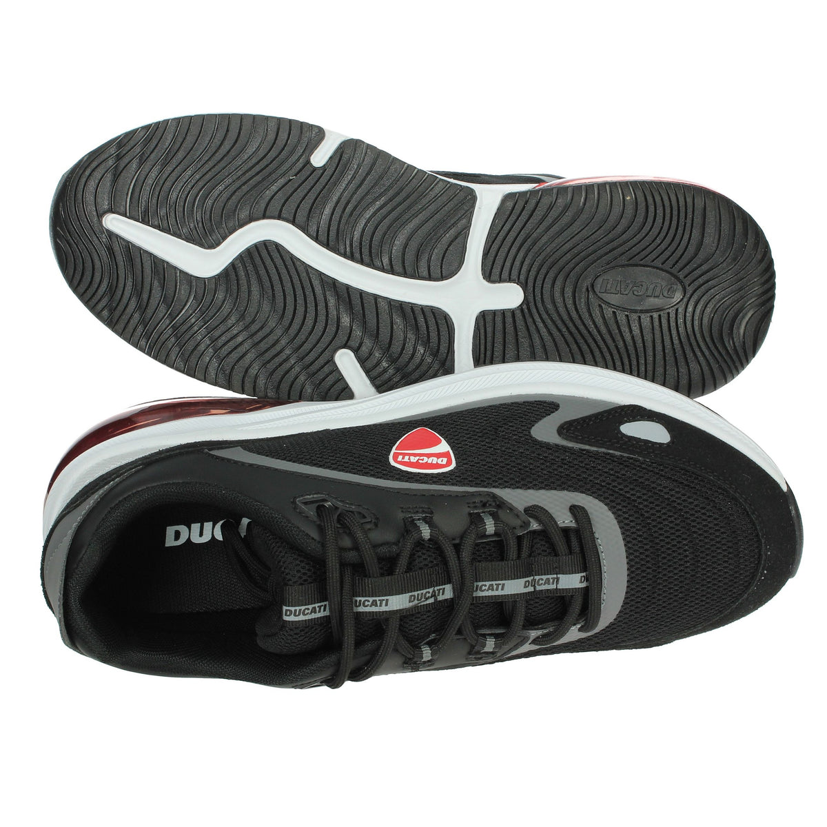 DUCATI Uomo Sneakers bassa DU25M105 Nero