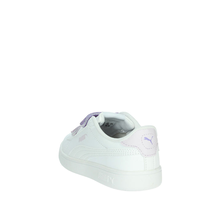 Puma Bambine e ragazze Sneakers bassa 395609 Bianco/Viola
