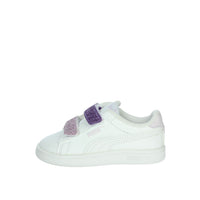 Puma Bambine e ragazze Sneakers bassa 395610 Bianco/Viola