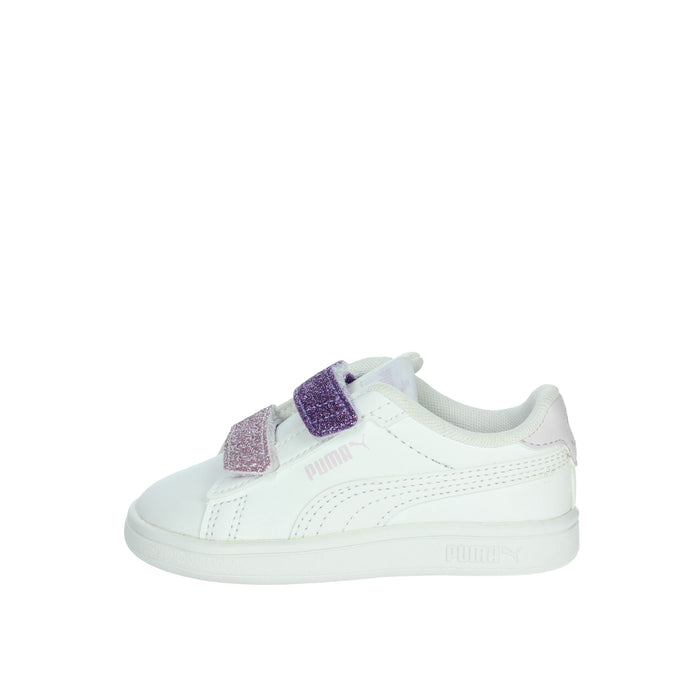 Puma Bambine e ragazze Sneakers bassa 395610 Bianco/Viola